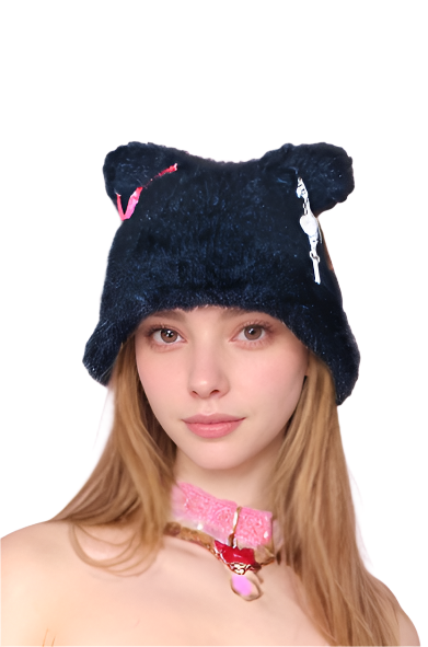 Rebel Rhythm Faux Fur Cat Hat